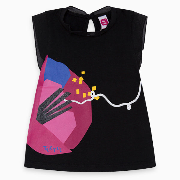 Camiseta Negro Girl