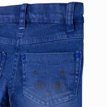 Cargar imagen en el visor de la galería, Pantalón Sarga Azul Girl
