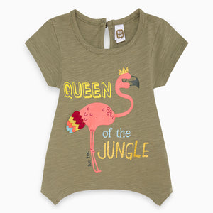 Camiseta Verde Queen Girl