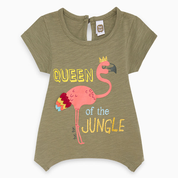 Camiseta Verde Queen Girl