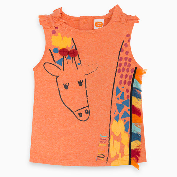 Camiseta Jirafa S/M Girl