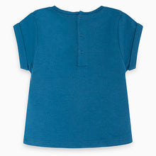 Cargar imagen en el visor de la galería, Camiseta Azul Mariposa Girl
