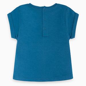 Camiseta Azul Mariposa Girl