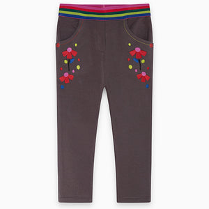 Leggings Felpa Gris Girl