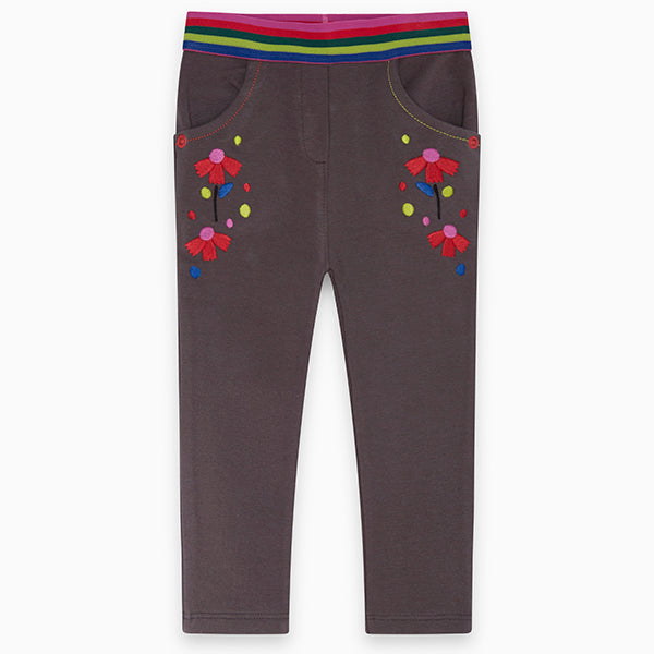 Leggings Felpa Gris Girl