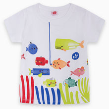 Cargar imagen en el visor de la galería, Camiseta Peces Colores Boy
