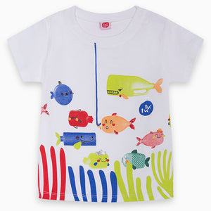 Camiseta Peces Colores Boy