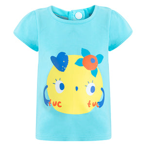 CAMISETA PUNTO VOLANTES GIRL